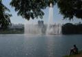 A fonte no Parque do Ibirapuera