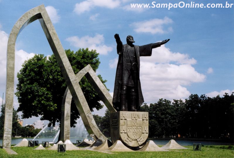 Monumento a Pedro lvares Cabral no Parque do Ibirapuera