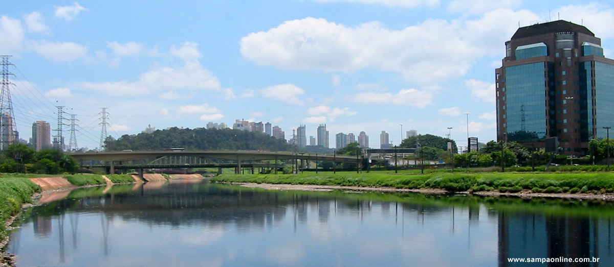 Ponte Joo Dias, sobre o Rio Pinheiros, em Santo Amaro