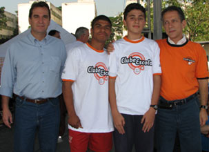 Geraldo Mantovani Filho, Welington, Erik Luiz Bortelmann Druccono e Walter Feldman