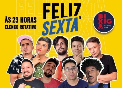 imagem ilustrativa espet�culo Feliz Sexta - Stand-up Comedy