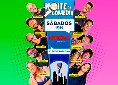 imagem ilustrativa espet�culo Noite da Com�dia