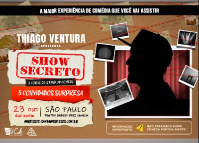 Thiago Ventura - Show Secreto