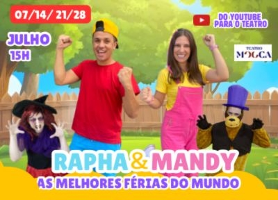 Rapha e Mandy Em As Melhores Frias Do Mundo