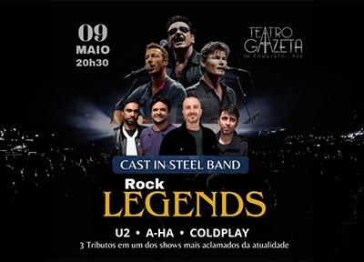 Rock Legends Tribute in Concert U2 - A-Ha - Codplay