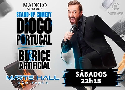 Diogo Portugal - Burrice Artificial Stand-up Comedy