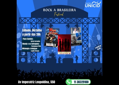 Festival Rock A Brasileira - Woody e os Selvagens - Paco Camio - Mitologia e Intuio