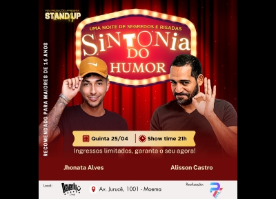 Sintonia do Humor com Alisson Castro e Jhonata Alves