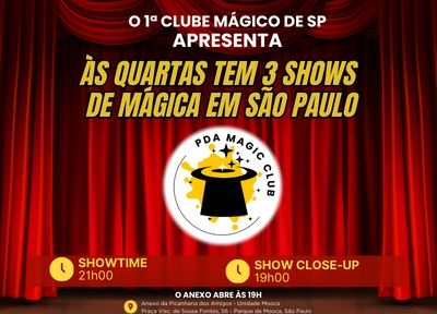 Quarta Mgica no PDA Magic Club - Primeiro Clube Mgica de SP