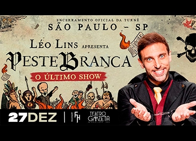 Léo Lins em Peste Branca