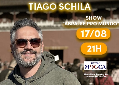 Abra-se para o mundo com Tiago Schila
