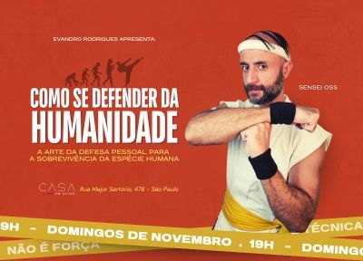 Como se defender da Humanidade - A arte da Defesa Pessoal para a sobrevivência da espécie humana
