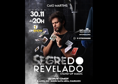 Caio Martins (stand-up Com Mágica) Em Guarulhos