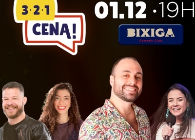 3 2 1 Cena - Jogos de Improviso