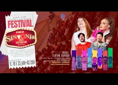 Festival Sintonia do Humor: Risadas Garantidas em Janeiro!