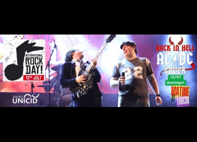 AC DC - Back in Hell Cover: Especial Dia Mundial do Rock
