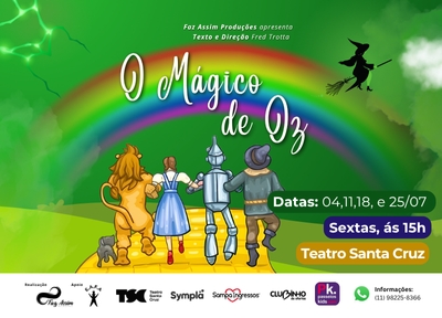 O Mgico de Oz no Teatro Santa Cruz