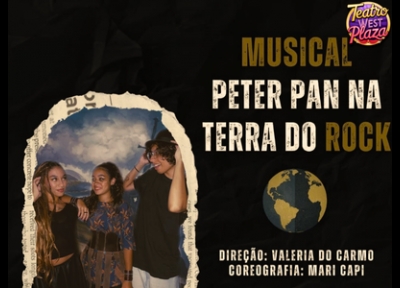 Peter Pan Na Terra Do Rock - Festival de Frias de Julho