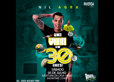 Uma vida em 30 anos com Nil Agra