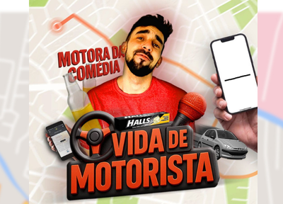 Motora da Comedia em Vida de Motorista no Bixiga Comedy