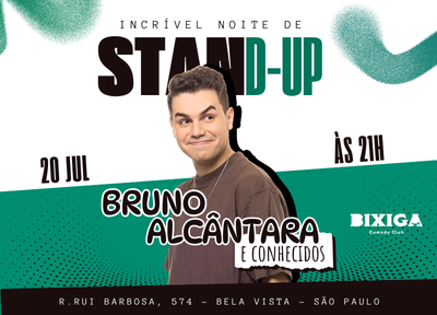 BRUNO ALCÂNTARA E CONHECIDOS NO BIXIGA COMEDY
