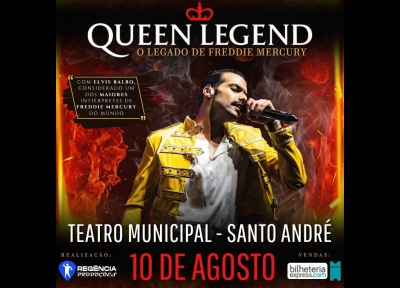 QUEEN Legend - O legado de Freddie Mercury