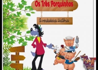 imagem representativa do espet�culo Os Tr�s Porquinhos - A Verdadeira Hist�ria