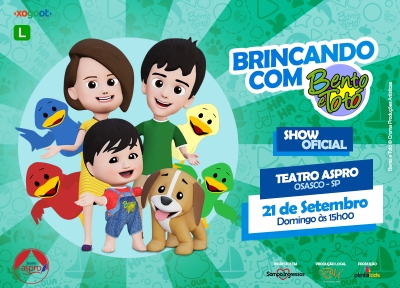 Brincando com Bento e Totó - Osasco