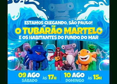 O Tubaro Martelo e os habitantes do fundo do mar