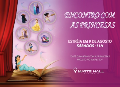 Encontro com as Princesas: Espetculo e Caf da Manh