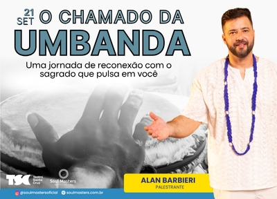 O Chamado da Umbanda com Alan Barbieri no Teatro Santa Cruz