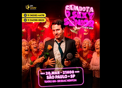 imagem representativa do espet�culo Fabiano Cambota  - O Sexy Senior