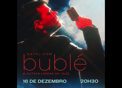 imagem ilustrativa espetculo Natal com Bubl - e outras lendas do jazz