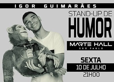 imagem ilustrativa espet�culo Igor Guimarães - Stand-Up de Humor