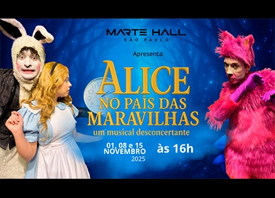 Alice no Pas das Maravilhas: Um Musical Desconcertante