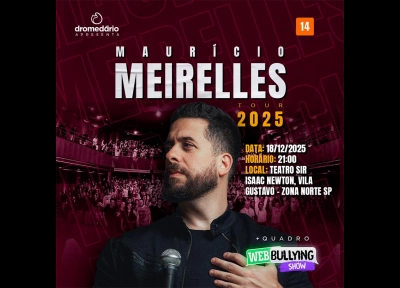 imagem ilustrativa espet�culo Maur�cio Meirelles - Tour 2025 - Zona Norte