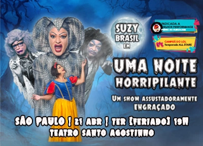 imagem ilustrativa espet�culo Suzy Brasil em Uma Noite Horripilante