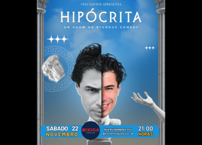 Vini Santos em Hipcrita Stand Up Comedy
