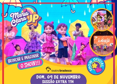 Maria Clara e JP - Brincar e Imaginar