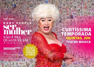 imagem ilustrativa espet�culo Ser Mulher N�o � Pra Qualquer Um - O Espet�culo