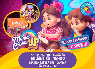 Maria Clara e JP - Brincar e Imaginar