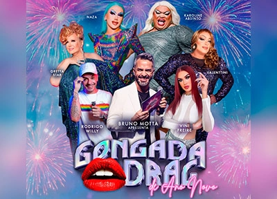 imagem ilustrativa espet�culo Gongada Drag - Especial Fim de Ano