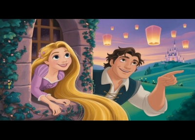 imagem representativa do espet�culo Uma Aventura de Rapunzel - Festival de F�rias