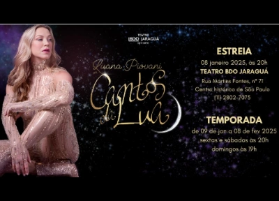 imagem ilustrativa espet�culo Luana Piovani em Cantos da Lua
