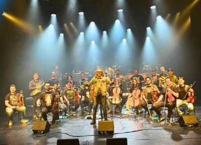 imagem ilustrativa espet�culo Rock Sinf�nico - Orquestra Jonicler Real e Banda Silver Rocks