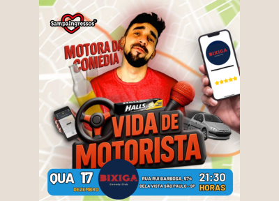 imagem representativa do espet�culo Motora da Com�dia em Vida de Motorista