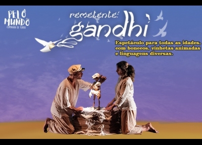 imagem representativa do espet�culo Remetente: Gandhi