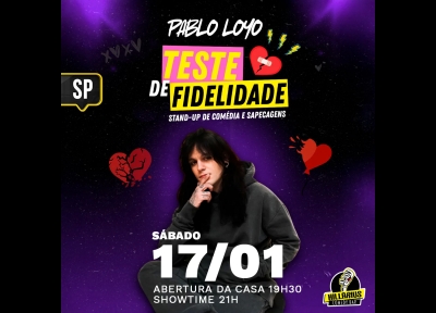 imagem representativa do espet�culo Pablo Loyo