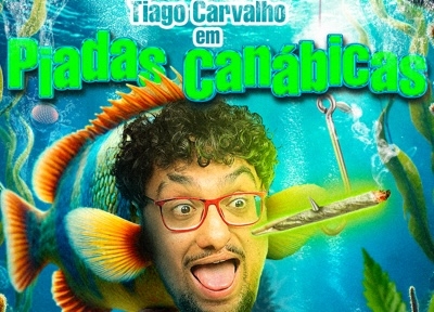 imagem representativa do espet�culo Tiago carvalho em Piadas Can�bicas