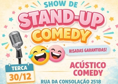 imagem ilustrativa espet�culo Ter�a do Stand up Comedy